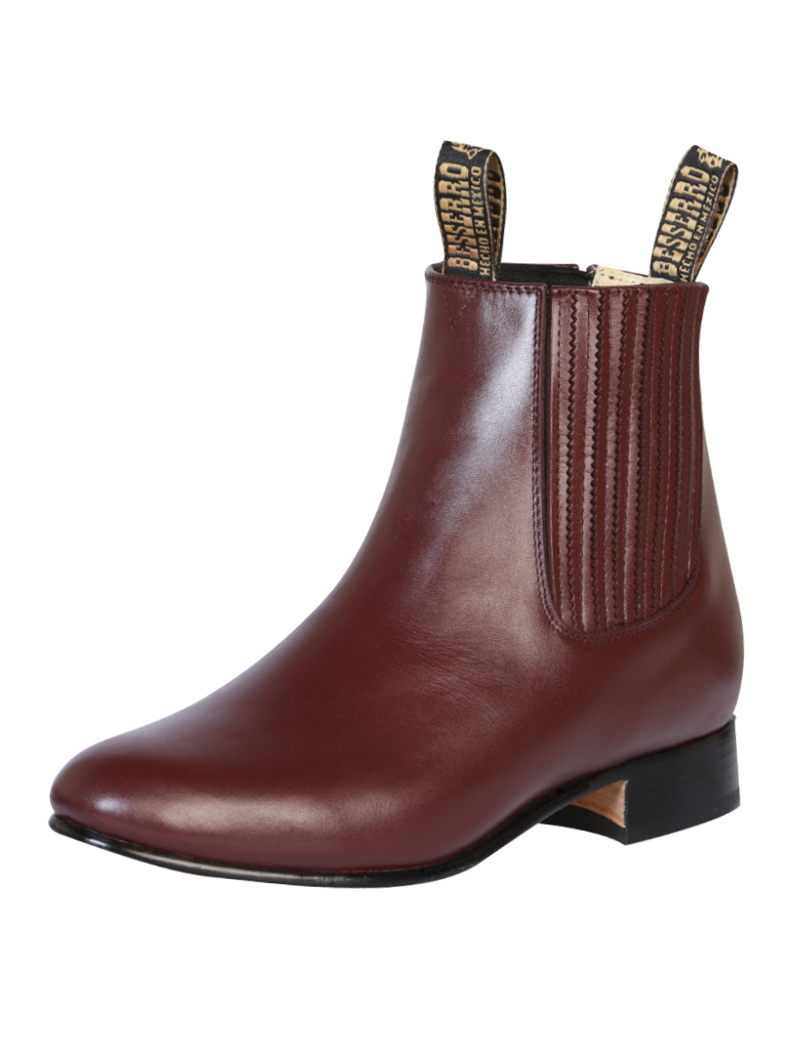 BOTIN CHARRO EL BESSERRO BR 2214 PIEL VINO