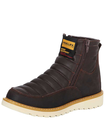 BOTIN TRABAJO S/C PROCLIFF PROTECTION 0301 CRAZY CUERO VACUNO CAFE