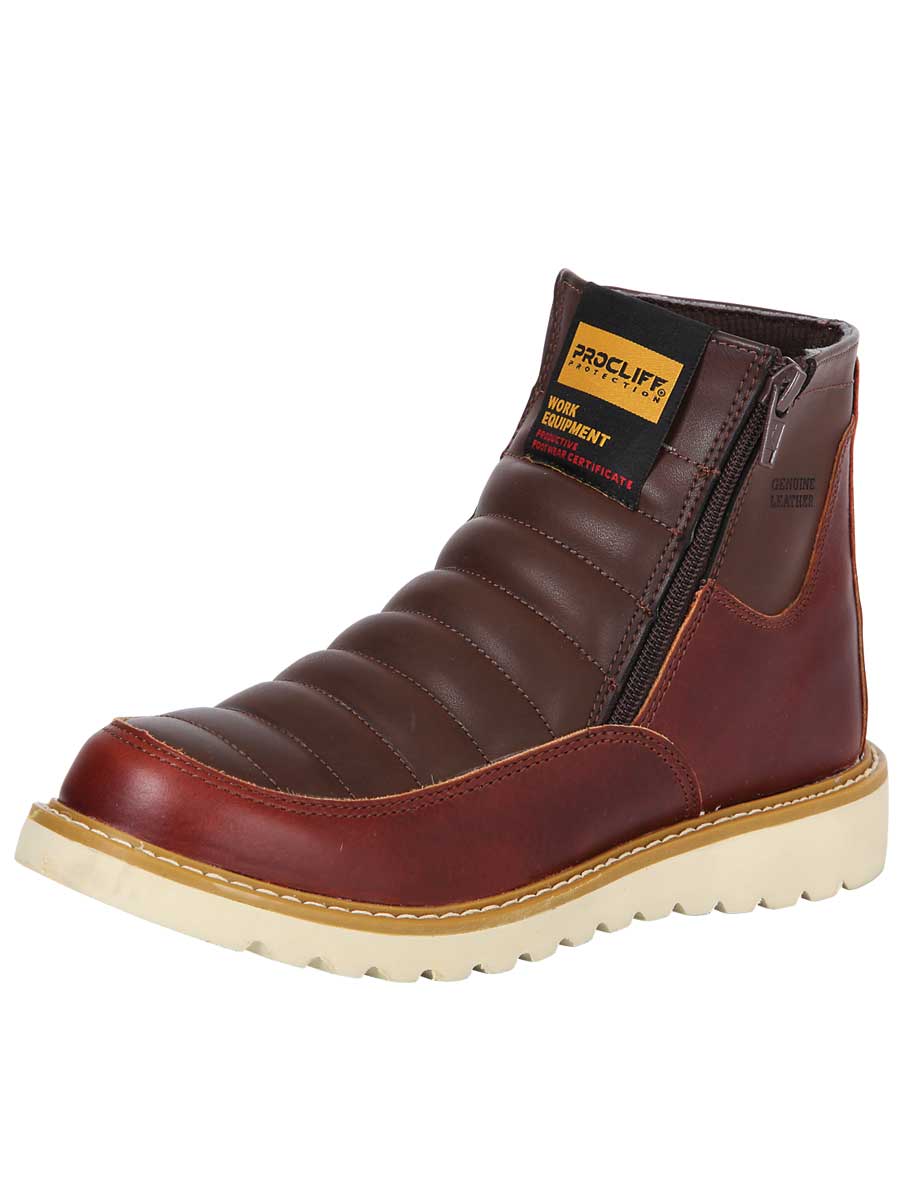 BOTIN TRABAJO S/C PROCLIFF PROTECTION 0301 PULL UP CUERO VINO