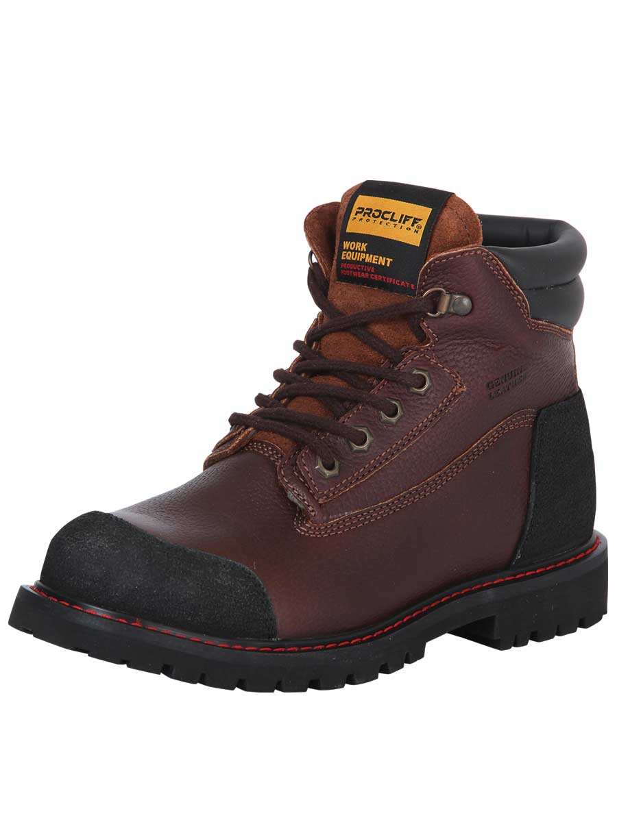 BOTIN TRABAJO C/C AGUJETAS PROCLIFF PROTECTION 1045 FLOTHER CUERO WALNUT