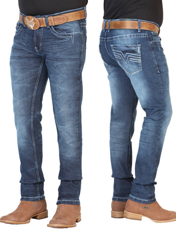 PANTALON  EL NORTENO 99268 DENIM DARK BLUE