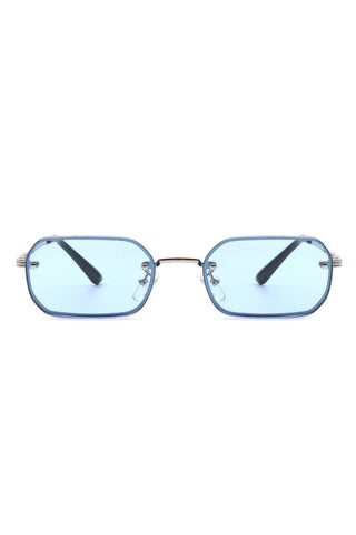 Slim Retro Rectangle Narrow Fashion Sunglasses