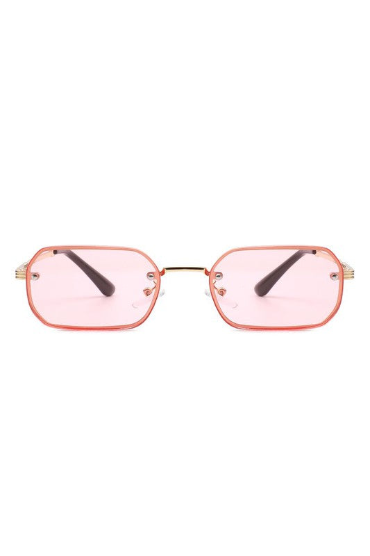 Slim Retro Rectangle Narrow Fashion Sunglasses