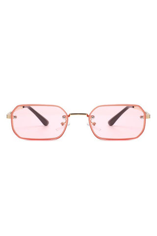 Slim Retro Rectangle Narrow Fashion Sunglasses