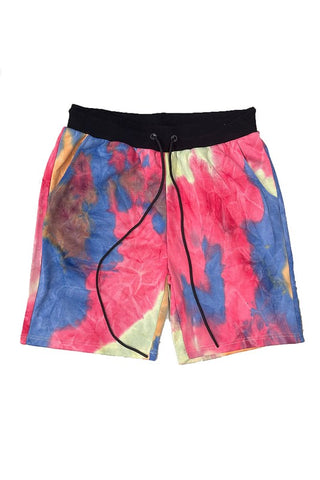 Weiv Mens Tye Dye Sweat Shorts