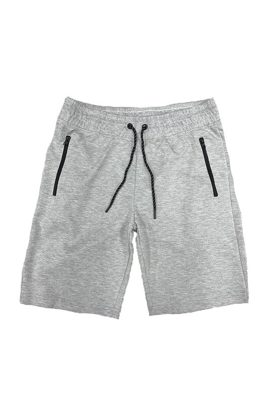 COTTON BLEND LOUNGE SWEAT SHORTS