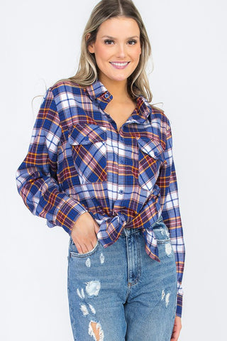 Oversized Plaid Flannel