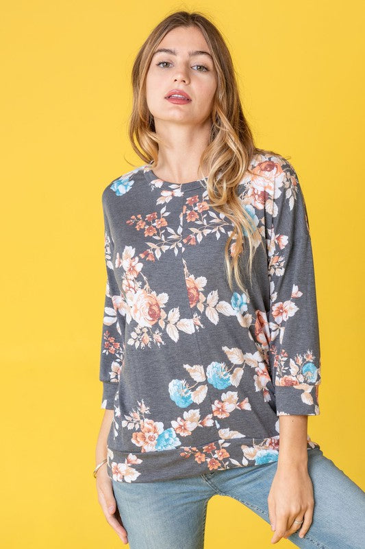 Spring Floral Tunic