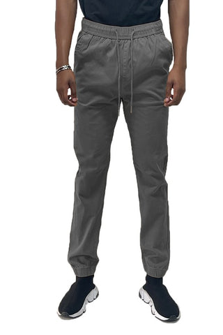 Weiv Mens Solid Stretch Cargo Jogger