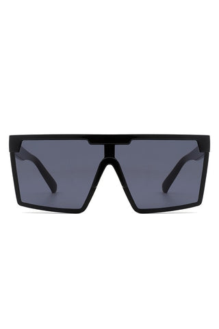 Oversize Square Flat Top Fashion Women Sunglasses