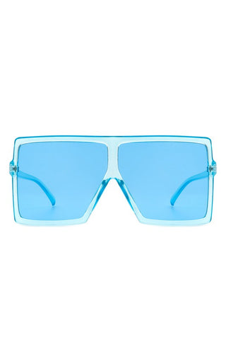 Oversize Square Tinted Women Fashion Sunglasses