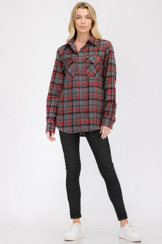 Oversized Plaid Flannel