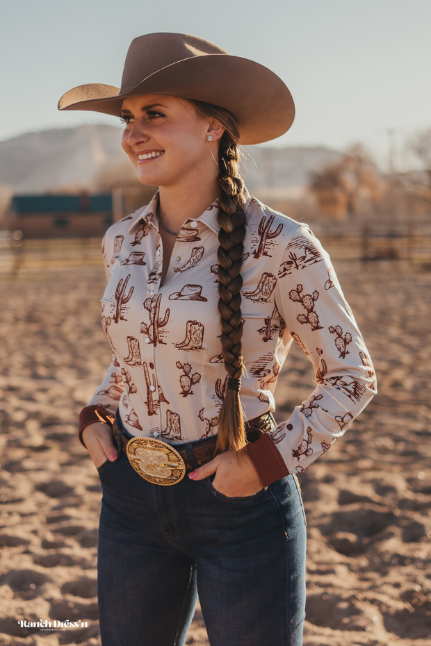 WAY OUT WEST PERFORMANCE RODEO SHIRT