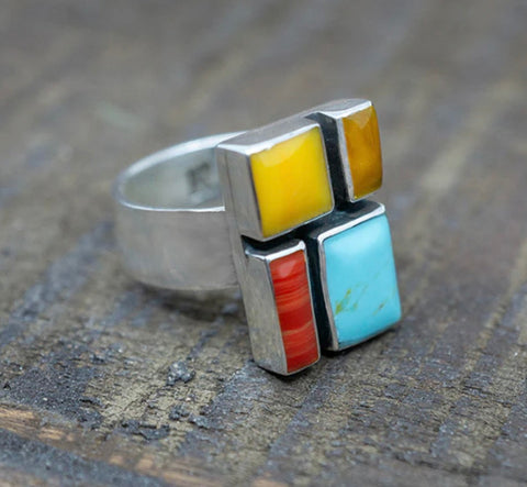 TEJANO MOSAIC RING