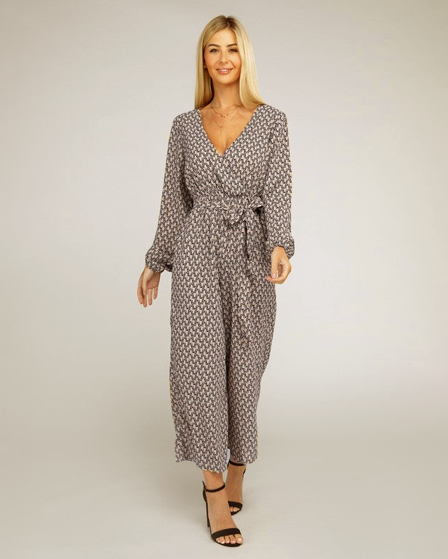 Allover Print Jumpsuit