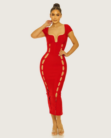 Bandage Midi Dress