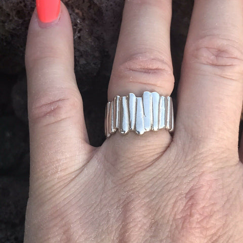 Navajo Sterling Silver Pinky Ring