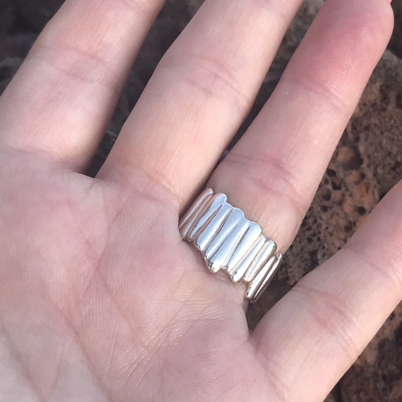 Navajo Sterling Silver Pinky Ring