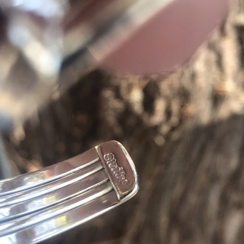 Navajo Pink Dream Mojave Sterling Silver Custom Cuff