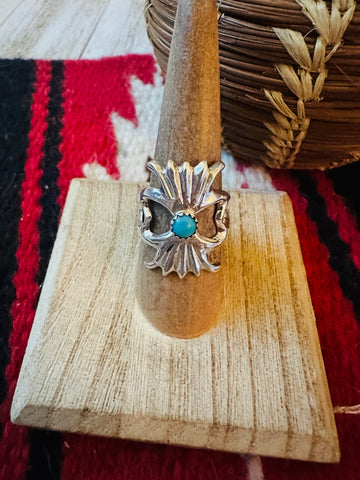 Navajo Turquoise & Sterling Silver Ring