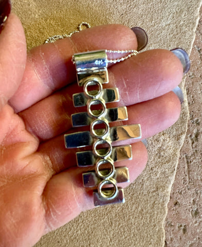 STACKED TEJANO BARS PENDANT Necklace