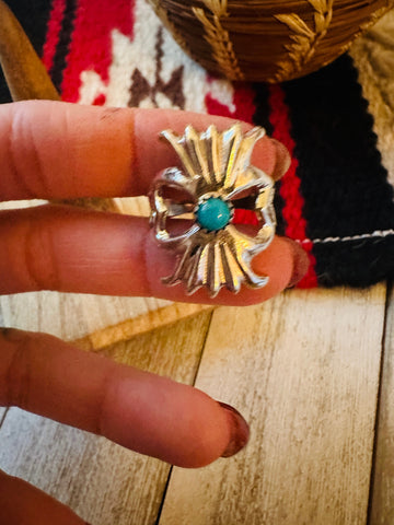 Navajo Turquoise & Sterling Silver Ring