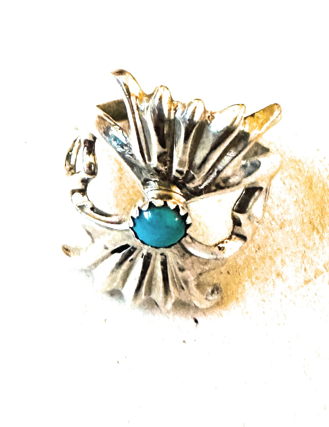 Navajo Turquoise & Sterling Silver Ring