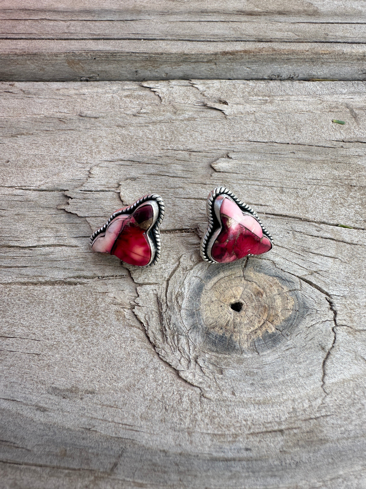 Dahlia Rose Sterling Silver Cow Head Earrings Handmade