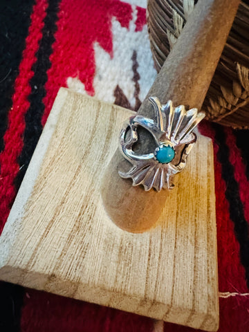 Navajo Turquoise & Sterling Silver Ring