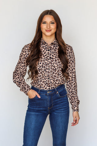 LEOPARD PERFORMANCE RODEO SHIRT (ADULT)