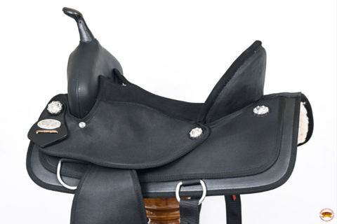 HILASON Western Horse Ranch Roping Saddle American Leather