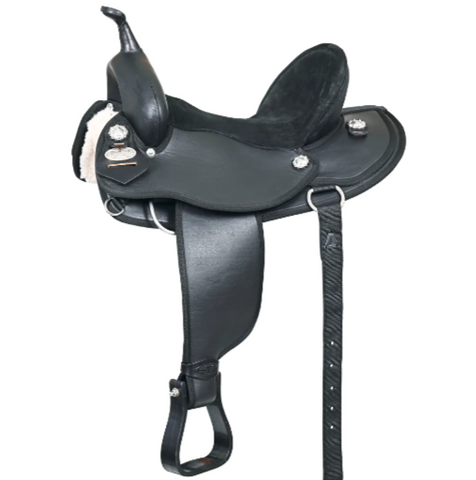 HILASON Western Horse Ranch Roping Saddle American Leather