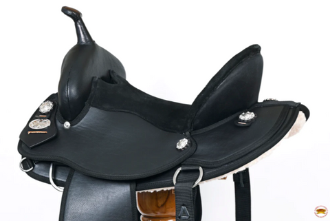 HILASON Western Horse Ranch Roping Saddle American Leather