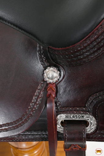 HILASON Western Horse Saddle American Leather Treeless Trail Pleasure