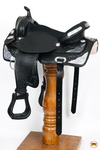 HILASON Treeless Barrel Saddle