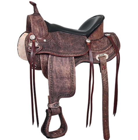 HILASON Treeless Trail Pleasure Saddle