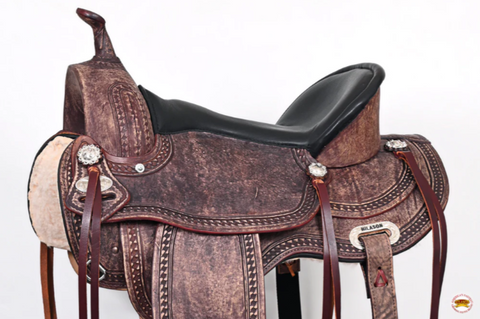 HILASON Treeless Trail Pleasure Saddle