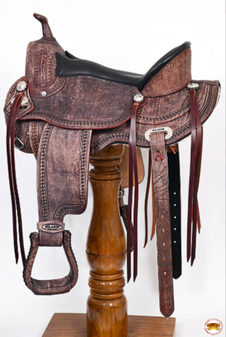 HILASON Treeless Trail Pleasure Saddle