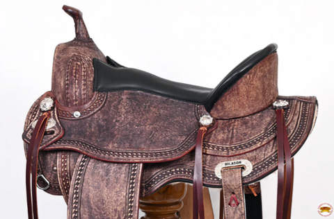 HILASON Treeless Trail Pleasure Saddle