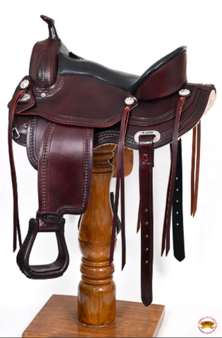 HILASON Treeless Trail Pleasure Saddle