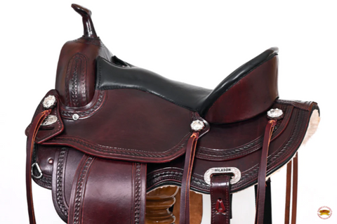 HILASON Treeless Trail Pleasure Saddle