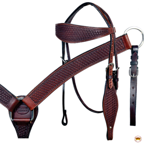 HILASON Western Horse Treeless Saddle American Leather Trail Barrel Tack