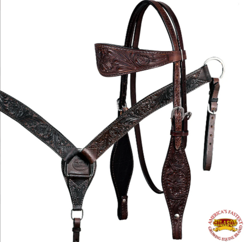 HILASON Western Horse Treeless Saddle American Leather Trail Barrel Tack