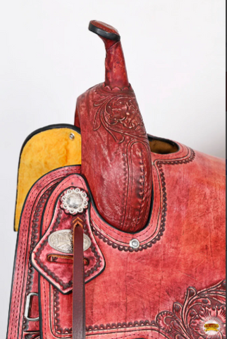 HILASON Western Horse Trail Show Saddle Synthetic Pleasure Riding