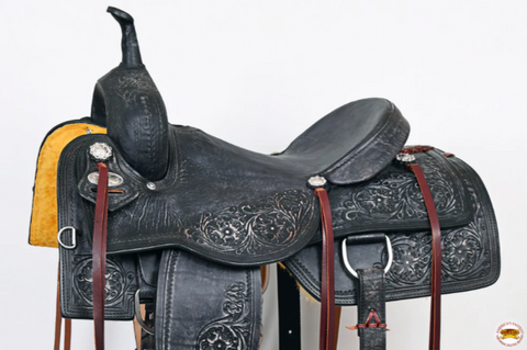 HILASON Western Horse Trail Show Saddle Synthetic Pleasure Riding