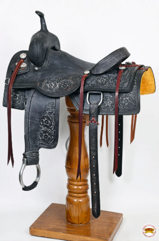 HILASON Western Horse Trail Show Saddle Synthetic Pleasure Riding