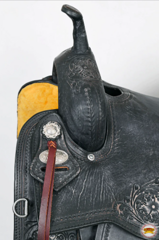 HILASON Western Horse Trail Show Saddle Synthetic Pleasure Riding