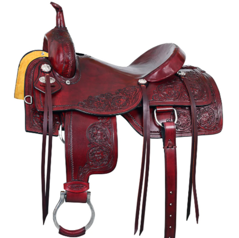 HILASON Western Horse Trail Show Saddle Synthetic Pleasure Riding