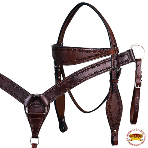 HILASON Gaited Western Horse Flex Pleasure American Leather Saddle