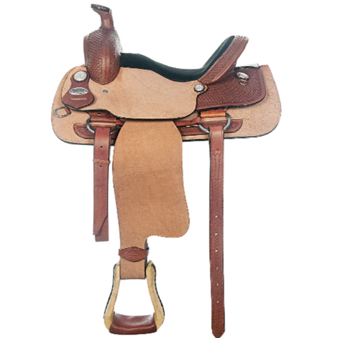 HILASON Western Horse Saddle American Leather Ranch Roping Cowboy